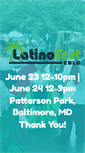 Mobile Screenshot of latinofest.org